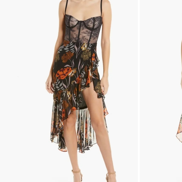 Katie May Floral Midi Dress - Picture 3 of 3